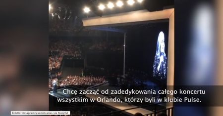 Adele popłakała się na scenie. Koncert zadedykowała ofiarom ataku na gejowski klub