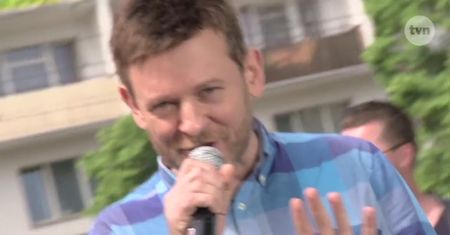 Paweł Stasiak "śpiewa" w "Dzień Dobry TVN"