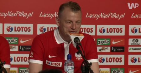 "Procenty podają dokładnie tylko na alkoholu". Luźna atmosfera pomimo kontuzji Grosickiego