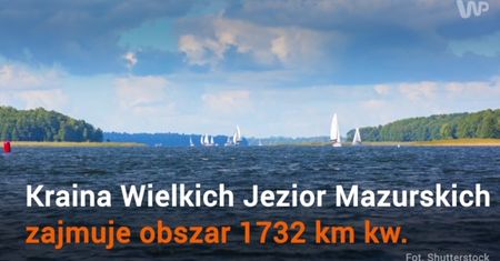 Największe jeziora Mazur