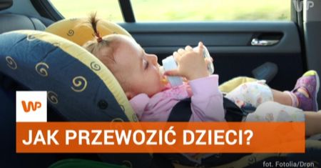 Przewożenie dzieci: błąd ma kosztować 500 zł