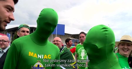 Reakcja kibiców po triumfie Irlandii Północnej nad Ukrainą. "Nie jesteśmy zaskoczeni"