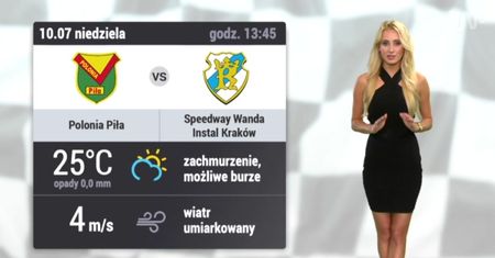Żużlowa prognoza pogody na niedzielę