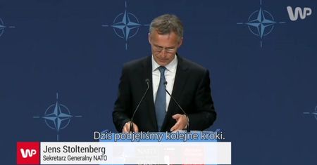 Jens Stoltenberg ogłosił decyzje podjęte przez przywódców państw NATO
