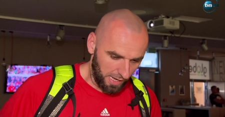 Gortat o meczu Polska-Szwajcaria: "Serce nigdy mi tak nie biło"