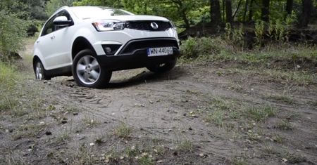 SsangYong Korando D2.0T - napęd 4x4 - test Autokult.pl