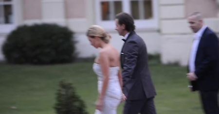 Rozenek i Majdan pozują paparazzi na ślubie