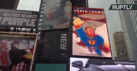 Trump superbohaterem