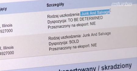 Rozbity Mercedes jak bumerang – ciągle wraca