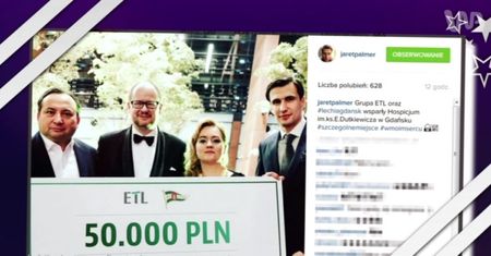 #gwiazdy: Jarosław Bieniuk pomaga trójmiejskiemu hospicjum