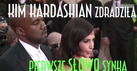 Pierwsze słowo synka Kim Kardashian i Kanye Westa