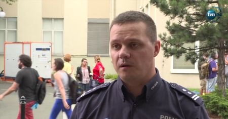 Granaty F1 w reklamówce w Szczawnicy