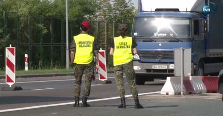 Gigantyczny korek na granicy polsko-niemieckiej