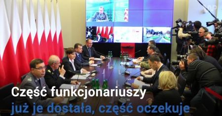 Wielkie podwyżki dla mundurówki