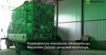Wynalazca z Jekaterynburga przerabia śmieci na paliwo