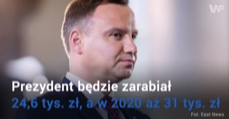 Podwyżki dla rządu będą co rok. W 2020 r. prezydent i premier zarobią ponad 30 tys. zł
