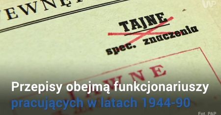 Rząd zmniejszy emerytury funkcjonariuszom SB