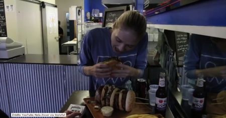 Nela Zisser kontra gigantyczny burger