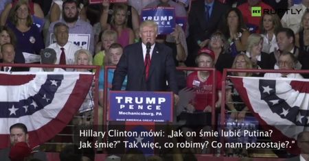 Donald Trump: "Byłoby dobrze dogadać się z Rosją"