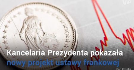 Ustawa frankowa. Jest nowy projekt prezydenta