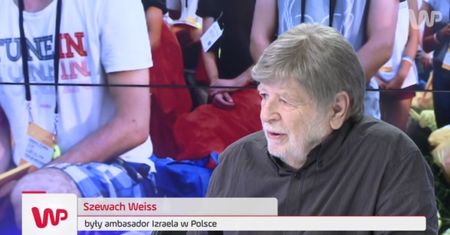 #dziejesienazywo: Szewach Weiss: nie zgodziłbym się na łącznie rocznicy powstania w getcie z apelem smoleńskim