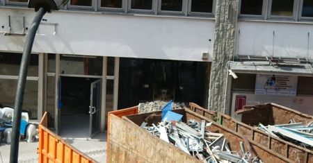 Rakotwórczy azbest w centrum miasta
