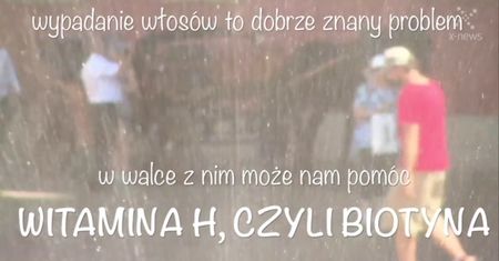 Witamina dla włosów. Stymuluje porost, opóźnia siwienie