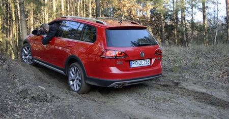 Górka Marcina: Volkswagen Golf Alltrack - test napędu na cztery koła