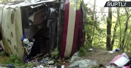 Wypadek autokaru na Krymie