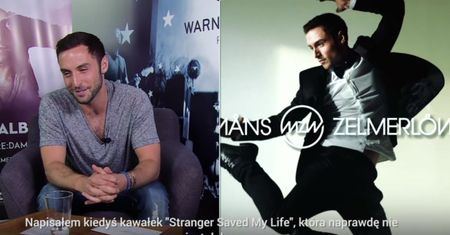 Tylko u nas. Zelmerlow je polskiego śledzika i opowiada o najdzikszej imprezie