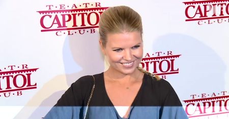 Marta Manowska na premierze w Teatrze Capitol