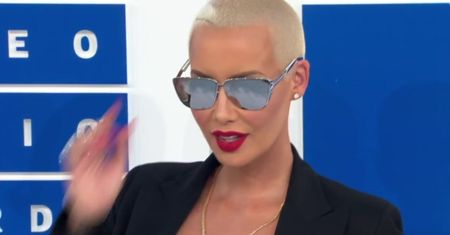 Amber Rose na gali MTV WMA