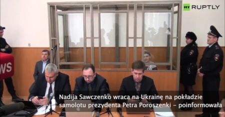 Reuters: Sawczenko jest na pokładzie samolotu wracającego z Rosji na Ukrainę
