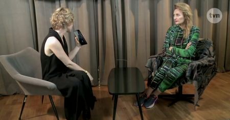 Reni Jusis pokazuje szafę w DDTVN: "Horodyńska pożycza mi buty"