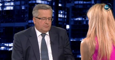 Komorowski: "Sukcesy prezydenta Dudy? Świetnie jeździ na nartach"