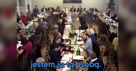 Kuriozalne obrady komisji sejmowej. Jedna z kobiet zadeklarowała, że jest Matką Boską