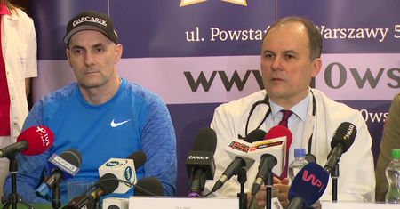 Stan zdrowia Golloba bardzo dobry. "Niestety utrzymuje się głęboki niedowład kończyn dolnych"