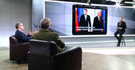 Wideo z Dudą o Macierewiczu to ustawka. "Gratulacje dla Łapińskiego"