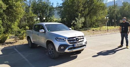 Mercedes-Benz Klasy X - prezentacja możliwości pickupa z silnikiem V6