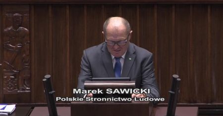 Sawicki: sami wstydzicie się własnej ustawy