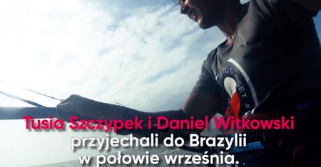 Polscy kitesurferzy w Brazylii