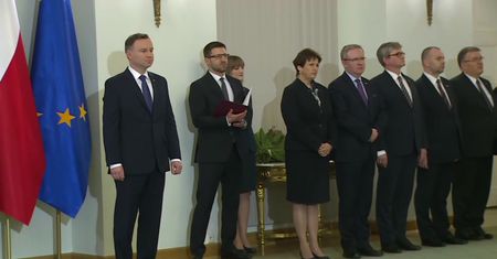 Dymisja Beaty Szydło, Morawiecki na premiera. Uroczystości w Pałacu Prezydenckim