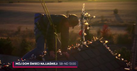 Jest fanem świątecznych dekoracji. Tak ozdobił swój dom