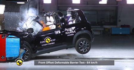 Citroën e-Mehari 2017 - test Euro NCAP