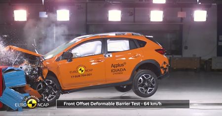 Subaru Impreza 2017 - test Euro NCAP