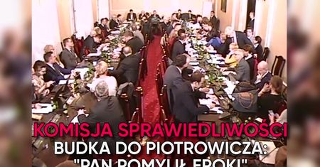 Burzliwe posiedzenie komisji sprawiedliwości. Budka składa zawiadomienie na Piotrowicza