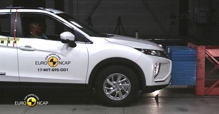 Test Euro NCAP: Mitsubishi Eclipse Cross
