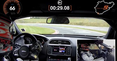 Jaguar XE SV Project 8 bije rekord na Nürburgringu