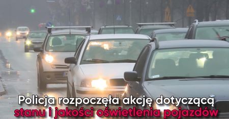 Nowy sprzęt policji w radiowozach. Sprawdź światła w swoim aucie