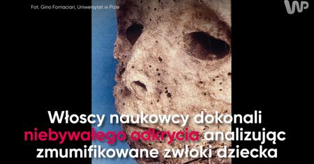 Badacze przeanalizowali DNA mumii dziecka